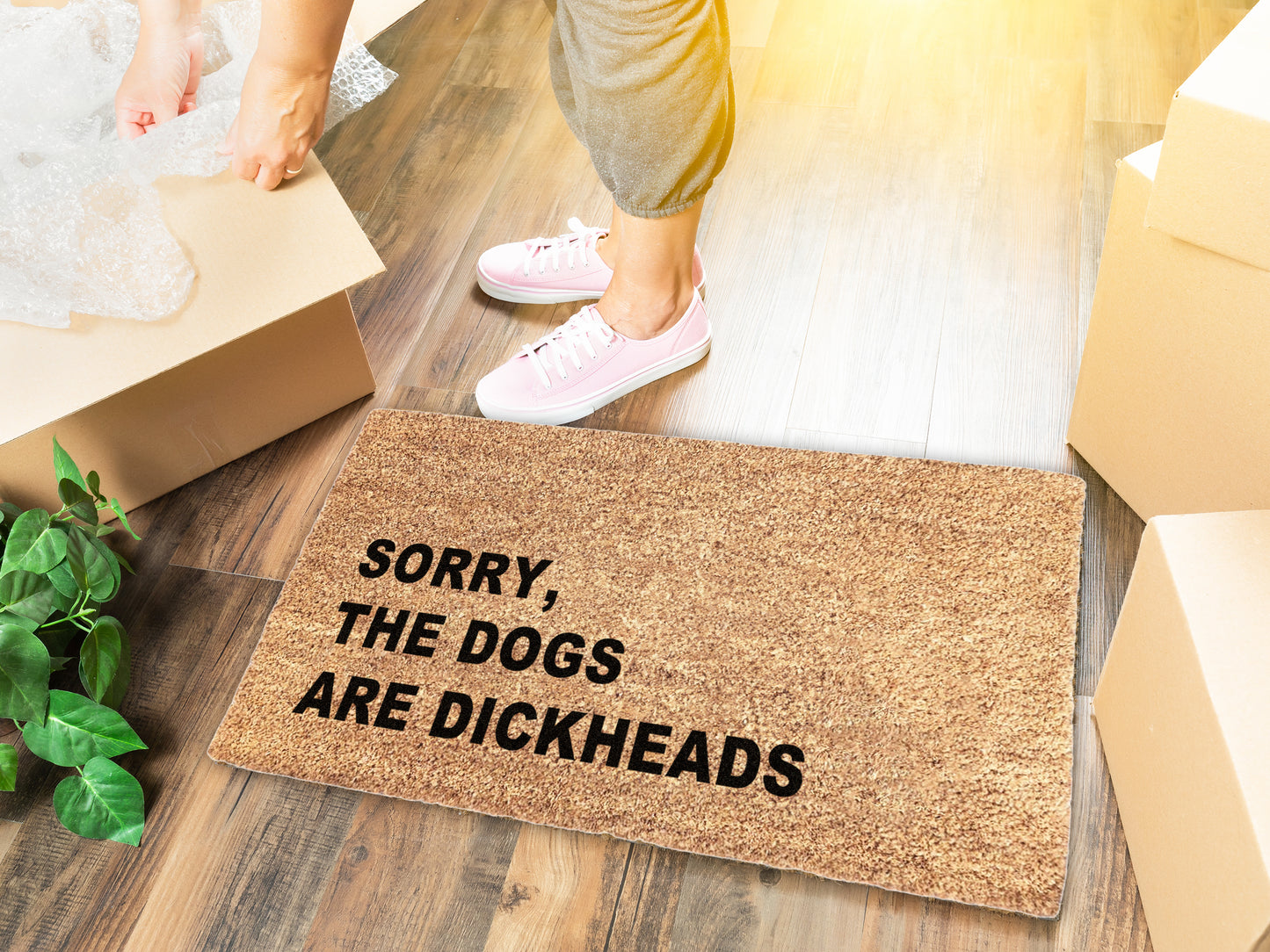 Sorry, The Dogs are Dickheads Doormat, Gift for Dog Lover, Dog Doormat, Funny Doormat, Welcome Mat, Sarcastic Doormat, New Home Gift, Dog Gift, Housewarming Gift, dog mom, pet gift, Front Door mat, Entrance Mat, Porch Mat, Porch Decor, Dog Owner Gift, rude dog doormat, funny welcome mat, dog mom gift, dog dad gift, gift from parents, gift from children, funny entrance rug for rustic home, for contemporary home, custom dog gift, pup gift decor, doghouse decor, dog home decor, easter door mat