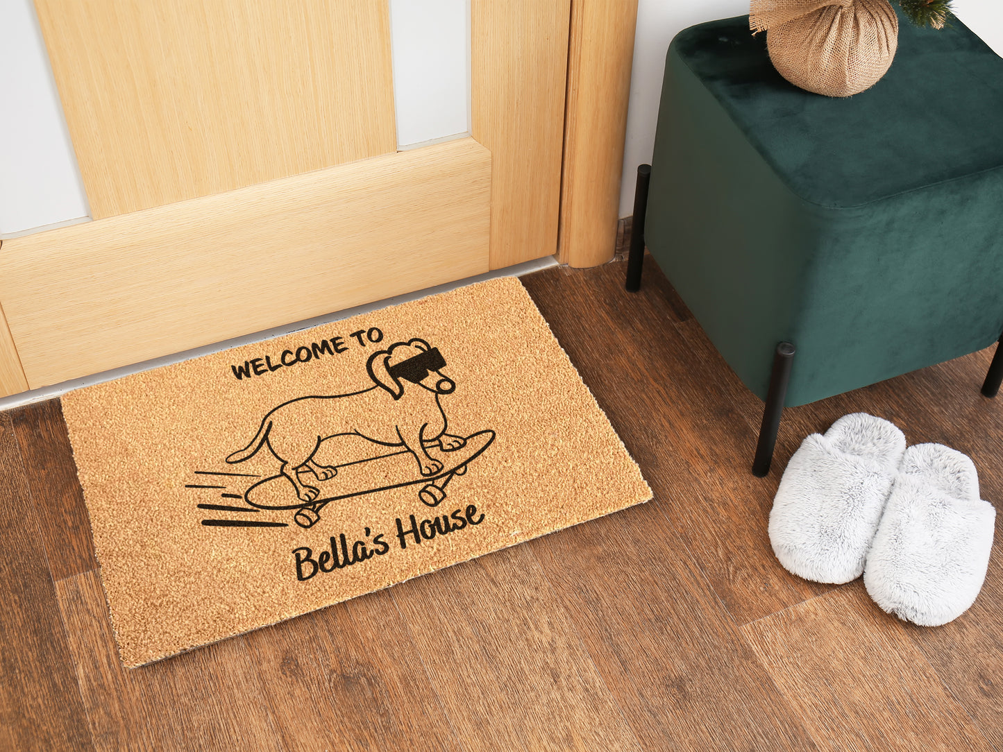 Dachshund Custom Dog Doormat | Dachshund, Sausage Dog, Wiener, Doxie | Dog Lover Gift (Copy)