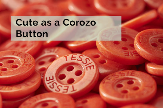 Cute as a Corozo Button | The Sustainable Button