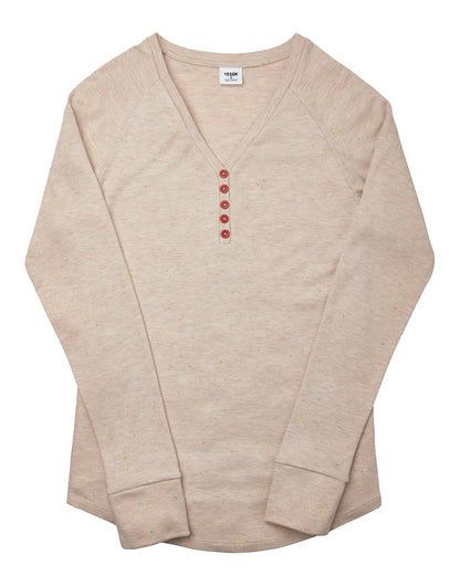 Confetti Oat Long Sleeve Top - Mix & Match Loungewear & Pyjamas