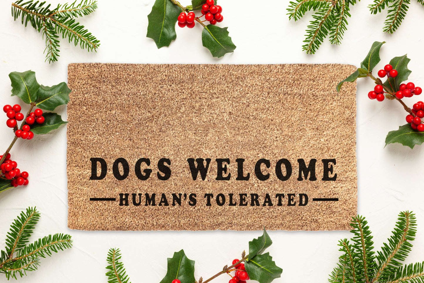 Dogs Welcome, Human's Tolerated Doormat