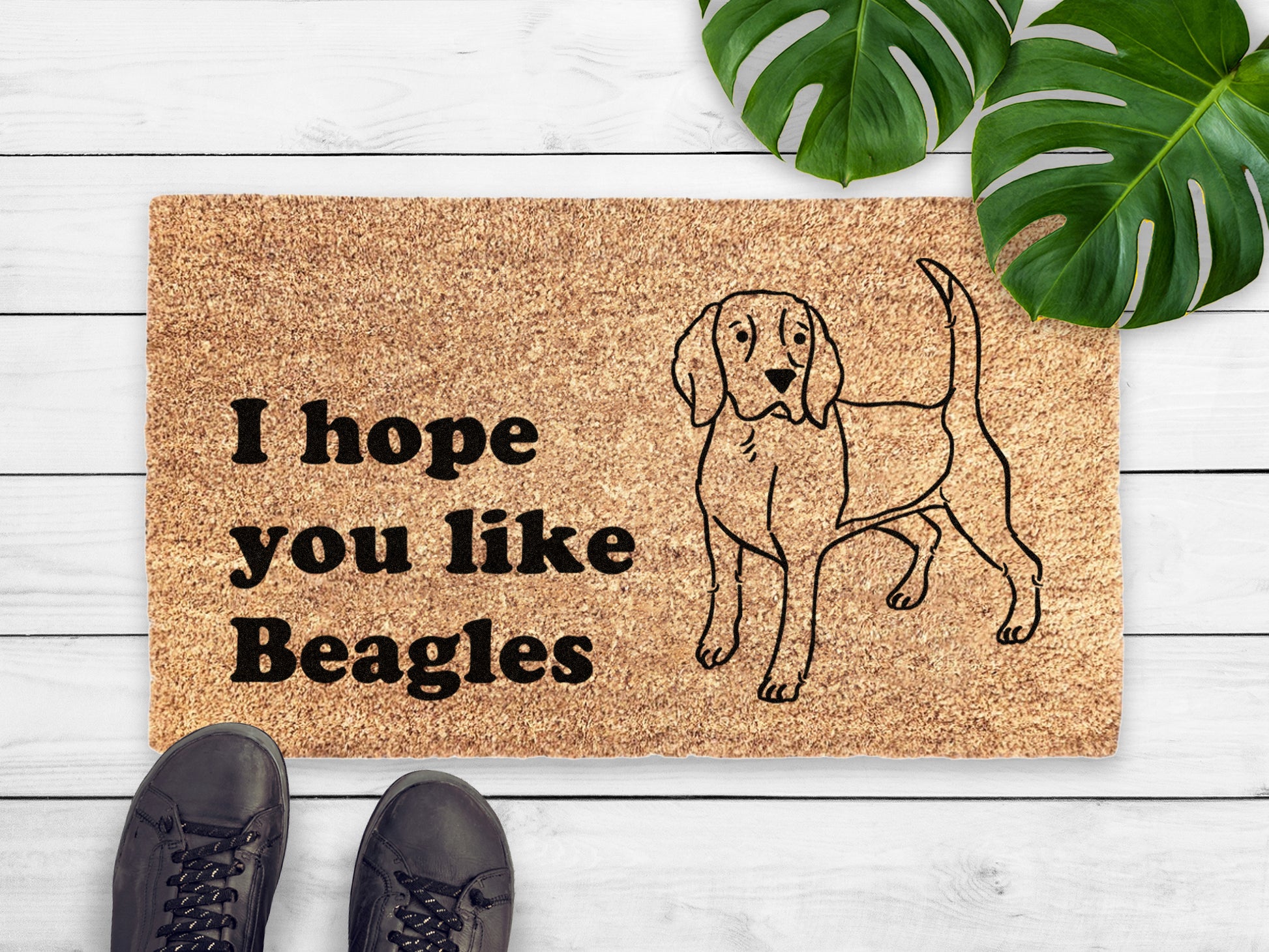 Beagle Doormat, Dog Doormat, Beagle Gift, Welcome Doormat, Dog Gift For Home, Dog Gift, New Home Gift, Birthday Gift, Housewarming Gift, Welcome Dog Mat, House Rules Sign, Porch Doormat, Welcome Mat, Dog Breeds, Dog Door Mat, Beagle Home Decor