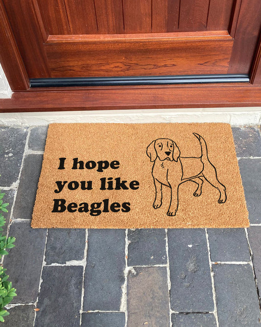 Beagle Doormat, Dog Doormat, Beagle Gift, Welcome Doormat, Dog Gift For Home, Dog Gift, New Home Gift, Birthday Gift, Housewarming Gift, Welcome Dog Mat, House Rules Sign, Porch Doormat, Welcome Mat, Dog Breeds, Dog Door Mat, Beagle Home Decor