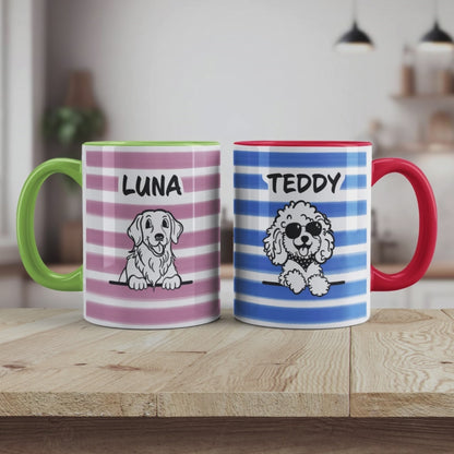 Custom Dog Mug | Dog Lover Gift Personalised Dog Gift - Dog Breeds