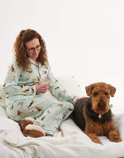 Poppy Dog Print Pyjamas Set