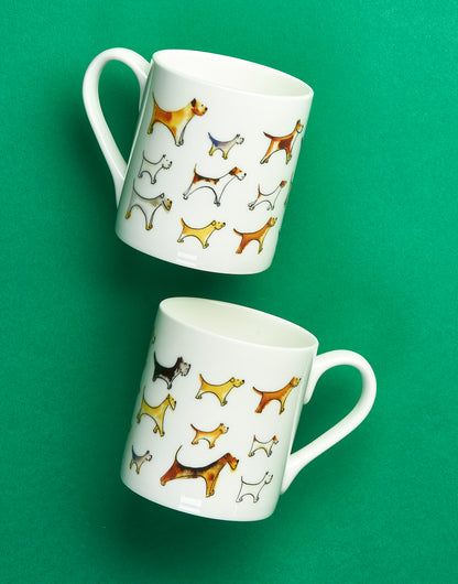 Bone China Terrier Mug