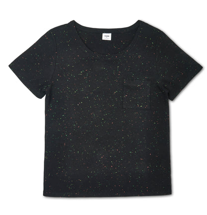 Confetti Black T-Shirt, Trouser & Scrunchie Set